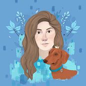 Mi Proyecto del curso: Técnicas digitales de retrato ilustrado. Un proyecto de Ilustración tradicional de Andrea Castro - 19.05.2020