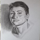 Mi Proyecto del curso: Retrato realista con lápiz de grafito. Un progetto di Disegno di ritratti di Eugenio Porta - 18.05.2020