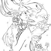 Sirena. Un proyecto de Concept Art, Diseño de personajes e Ilustración digital de Rebeca Castillo - 18.05.2020