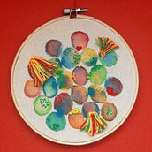 Mi Proyecto del curso: Técnicas básicas de bordado y acuarela. Embroider project by ccamaggi - 05.18.2020