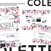 Organización Desfile en Apoyo al Comercio Textil. Photographic Composition, Graphic Design, Events, and Advertising project by Maria E. Ayuso Jiménez - 04.16.2016
