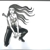 Mi Proyecto del curso: Diseño de personajes femeninos para cómics. Un progetto di Bozzetti di Juliana Martínez - 01.06.2020