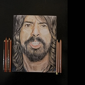 Mi proyecto final retrato realista con lapices de colores.  project by Daniela Morales de Delgado - 05.19.2020