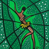 Dionysus . Acr, and lic Painting project by Geoffrey Doig-Marx - 05.20.2020
