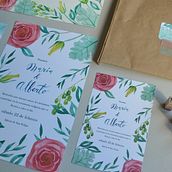 Flores de febrero . Watercolor Painting project by lizzyoliva - 05.19.2020