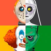 Instagram Halloween Game. Concept Art, Creativit, Game Design, Traditional illustration, and Advertising project by Amparo Madera Albors - 05.20.2020