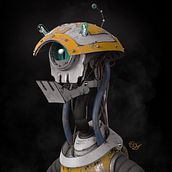 The cyber alien. Un proyecto de 3D de Eigleer Nunes - 20.05.2020