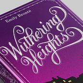 Wuthering Heights - Lettering Cursivo para portada de libro. Calligraph, H, Lettering, Lettering, and Digital Lettering project by Javier Piñol - 05.20.2020