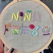 Mi Proyecto del curso: Introducción al bordado en relieve. Un projet de Broderie de Luisa Manau - 20.05.2020