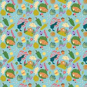 Mi Proyecto del curso: Diseño de patrones ilustrados. Digital Illustration project by Rebeca Koblick de León - 05.21.2020
