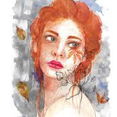 Mi Proyecto del curso: Retrato ilustrado en acuarela. Watercolor Painting project by Julio J Esperanza - 05.24.2020