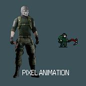 Mi Proyecto del curso: Animación de personajes en pixel art para videojuegos . Un progetto di Animazione 2D e Pixel art di Alfredo Gallardo Mosqueda - 21.05.2020