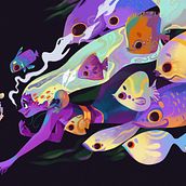 Portafolio Phonemova/Vanessa Morales Ein Projekt aus dem Bereich Concept Art, Design von Figuren, Traditionelle Illustration, Digitale Illustration und Kinderillustration von Vanessa Morales - 21.05.2020