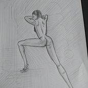 Meu projeto do curso: Desenho anatômico para principiantes. Un proyecto de Dibujo anatómico de Allysson - 21.05.2020