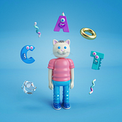 Mi Proyecto del curso: Diseño de personajes en Cinema 4D: del boceto a la impresión 3D. 3D project by Graphic Designer - 05.21.2020