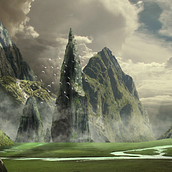 Mi Proyecto del curso: Matte Painting. Graphic Design project by Sebas Colmán - 05.21.2020
