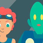 Mi Proyecto del curso: Animación vectorial estilo cuadro a cuadro con After Effects. Un progetto di Animazione 2D di Javier Salcedo Meneses - 21.05.2020