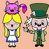 Alice. Character Design project by Nilton Rodríguez - 05.21.2020