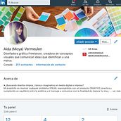 Mi Proyecto del curso: LinkedIn: construye tu marca personal . Een project van Marketing y Social media van Aida Moya - 22.05.2020