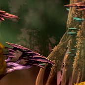 Arte Conceptual - Corgi and the Autumn Winds. Animação, Animação 2D, Desenvolvimento de videogames, Design de videogames, e Videogames projeto de Odei Riveiro Zafra - 19.05.2017