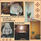 Diseño de accesorios en macramé. . Macramé project by GABRIELA BALLARINO - 05.22.2020
