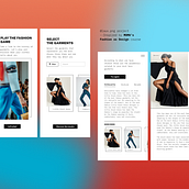 Diseño de una plicación sobre historia de la moda. Un proyecto de Diseño de apps, Diseño gráfico y UX / UI de Laura Vendrell - 22.05.2020