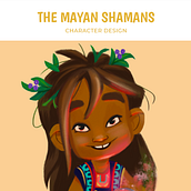 The Mayan Shamans. Un projet de Conception de personnages, Illustration jeunesse , et Art conceptuel de Rocio Redoli - 22.05.2020