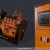 Mi Proyecto del curso: Diesel Generator  . % Borja tarafından hazırlanan 3D, O, un Geliştirme, Video O, Ve unları projesi - 05.22.2020