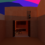 House Sketchup. 3D, Architectural Illustration, and Architecture project by Neus Baviera Antón - 03.22.2020