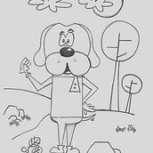 Mi Proyecto del curso: Introducción a la creación de personajes estilo cartoon. Pencil Drawing project by Grissel Provenzza - 05.22.2020