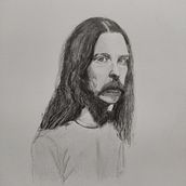Mi Proyecto del curso: Retrato realista con lápiz de grafito. Portrait Drawing project by rf_15 - 05.22.2020