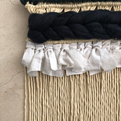 Mi Proyecto del curso: Introducción al macramé: creación de un tapiz decorativo. Creativit, and Macramé project by Xime Ca - 06.01.2020
