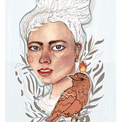 Mi Proyecto del curso. Desenho a lápis, Desenho artístico, Desenho digital, Ilustração tradicional, e Pintura em aquarela projeto de Jenny Lara - 22.05.2020