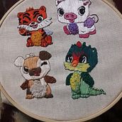 Mi Proyecto del curso: Hatchimals. Embroider project by Jelena Kolomenskaja - 05.23.2020