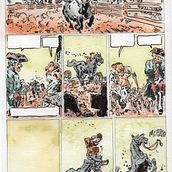 My project in Watercolor Coloring for Comics and Illustrations course. Un proyecto de Cómic de nomanoe - 23.05.2020