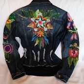 Mi Proyecto del curso: Diseño de moda: pintura y bordado sobre prendas. Un proyecto de  de jackvilla159 - 23.05.2020