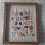 Mi Proyecto del curso: Introducción al bordado en relieve. Embroider project by Susana Zalduendo Ruiz - 09.13.2020