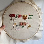 Mi Proyecto del curso: Introducción al bordado en relieve. Un projet de Broderie de María Loureiro - 23.05.2020