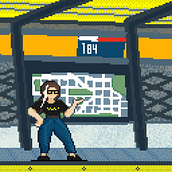 Mi Proyecto del curso: Introducción al diseño de personajes en pixel art. Character Design project by Jufa San - 05.23.2020