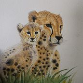 Mi Proyecto del curso: Técnicas experimentales de acuarela para principiantes . Watercolor Painting project by Maria Ignacia Pfeffer - 05.24.2020