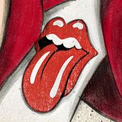 The Rolling Stones. Un progetto di Arte concettuale, Disegno a matita, Disegno digitale, Direzione artistica, Design e Illustrazione digitale di Santiago Carranza - 24.05.2020