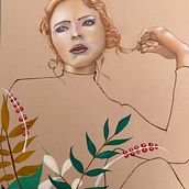 Mi Proyecto del curso: Ilustración con pastel y lápices de colores Ein Projekt aus dem Bereich Traditionelle Illustration von Lilit Morada - 24.05.2020