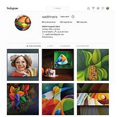Mi Proyecto del curso: Estrategia de marca en Instagram / Galería de obras de Wadith Niera. Een project van  Beeldende kunst,  Ontwerp, Grafisch ontwerp, Traditionele illustratie,  Acr, lschilderij y  Olieverfschilderij van Wadith Augusto Neira Guerrón - 24.05.2020