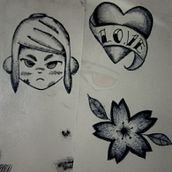 Mi Proyecto del curso: Tatuaje para principiantes. Un progetto di Arte concettuale, Disegno e Design di tatuaggi di Eduardo I. Alvarez Munguia - 24.05.2020