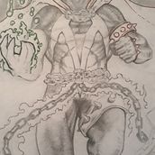 Mi Proyecto del curso: Ilustración para cómics: anatomía de un superhéroe . Desenho a lápis, e Desenho anatômico projeto de bruno walter - 24.05.2020
