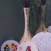 Mi Proyecto del curso: Pintar con hilo: técnicas de ilustración textil. Arts, Crafts, and Embroider project by Pamela Estrada - 05.24.2020