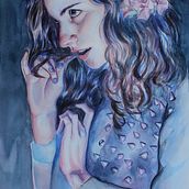 Mi Proyecto del curso: Retrato artístico en acuarela. Un projet de Aquarelle de efrensandoval107 - 24.05.2020