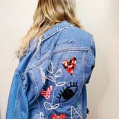 Reina de corazones: Bordado creativo: revolución a puntadas. Arts, Crafts, Embroider, and Creativit project by Daniela Martínez Castillo - 05.24.2020