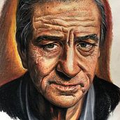 Mi Proyecto del curso:  Retrato realista con lápices de colores. Drawing project by Sebastian Lopez Diaz - 05.24.2020