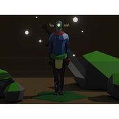 Mi Proyecto del curso: Modelado de personajes low poly para videojuegos . 3D, 3D Design, 3D Character Design, 3D Modeling, and Video Games project by Ricardo Serrano Aguilar - 05.24.2020